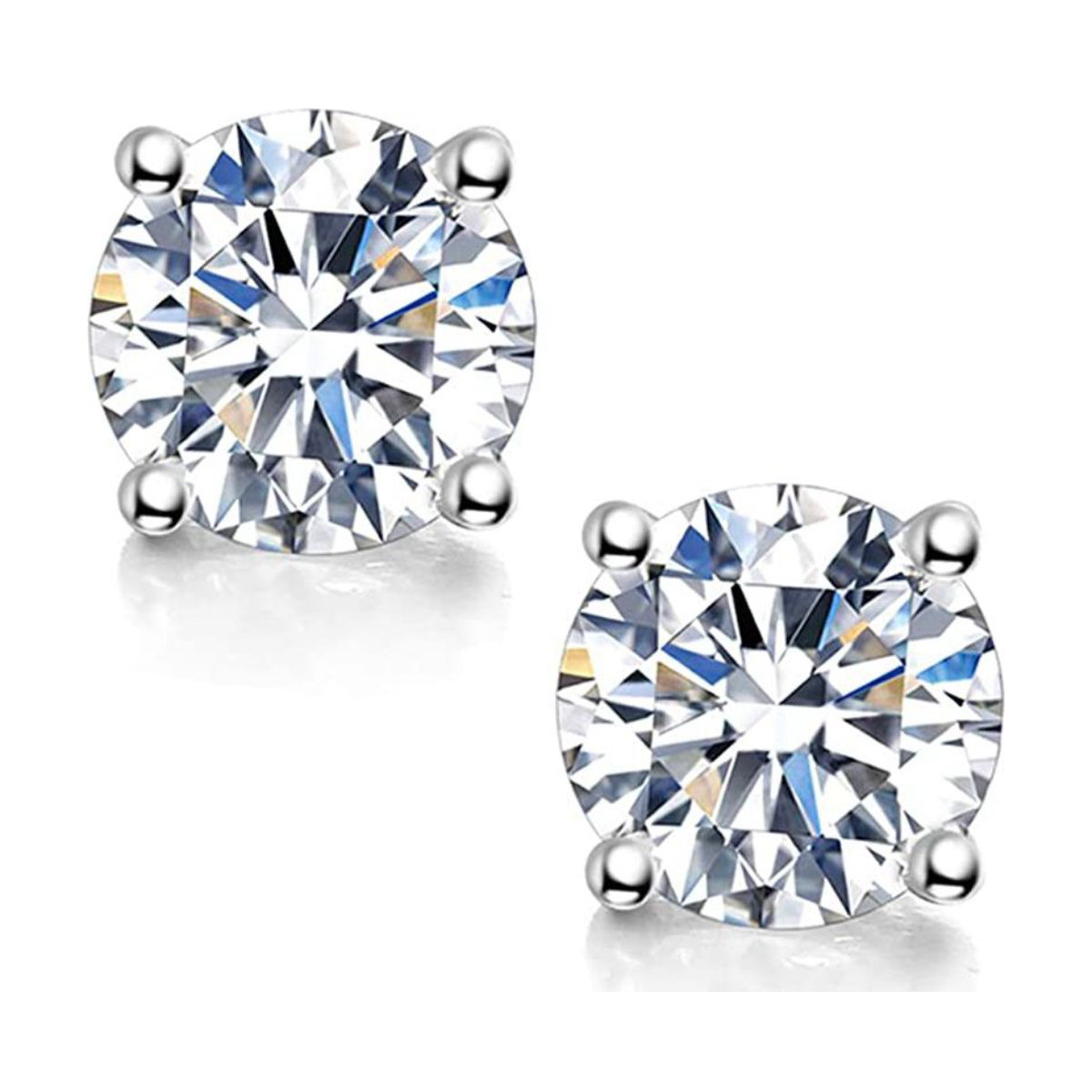 Impalsory Moissanite Stud Earrings