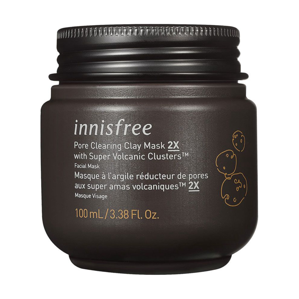 innisfree Volcanic AHA Pore Clearing Clay Mask