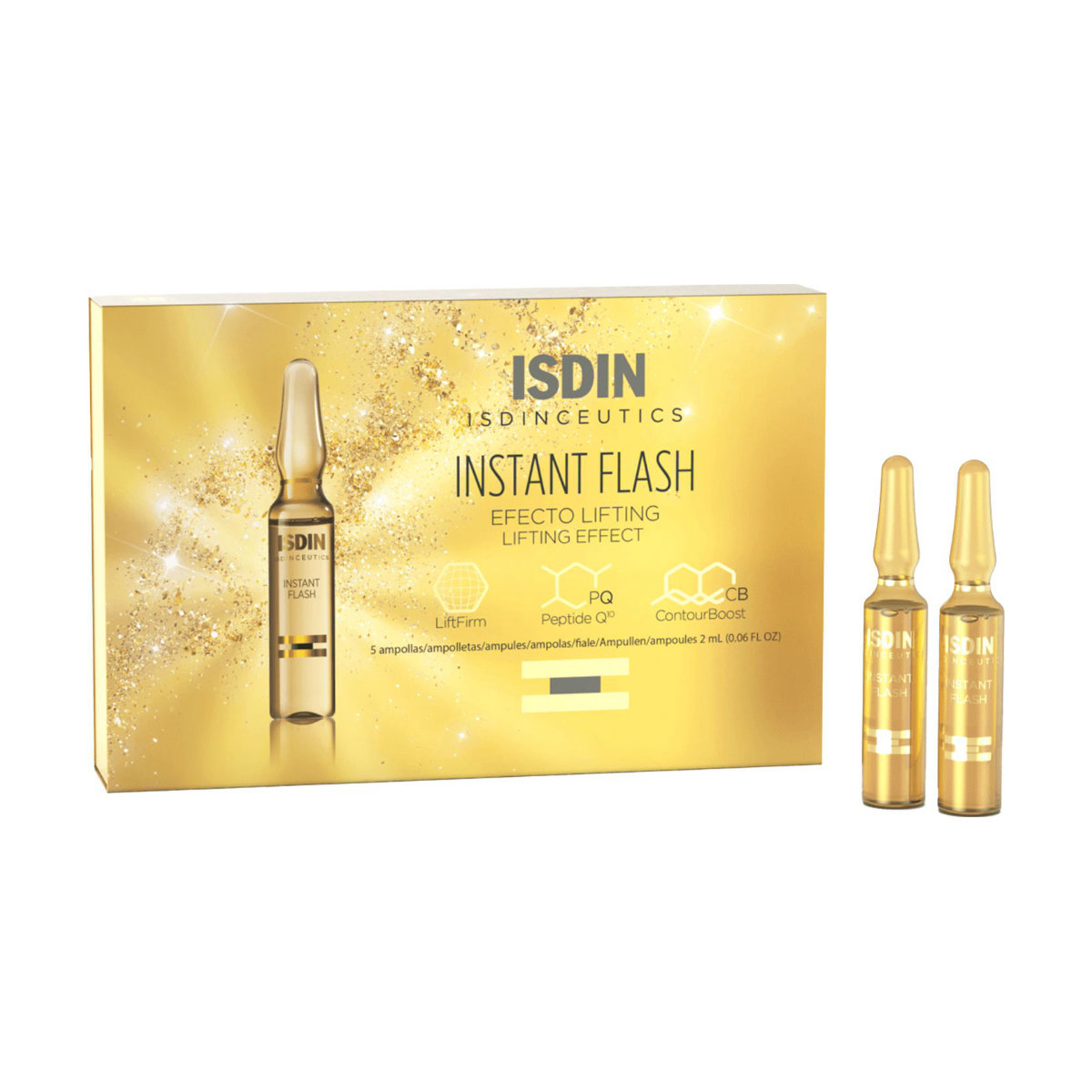 ISDIN Instant Flash Firming Serum Ampoules