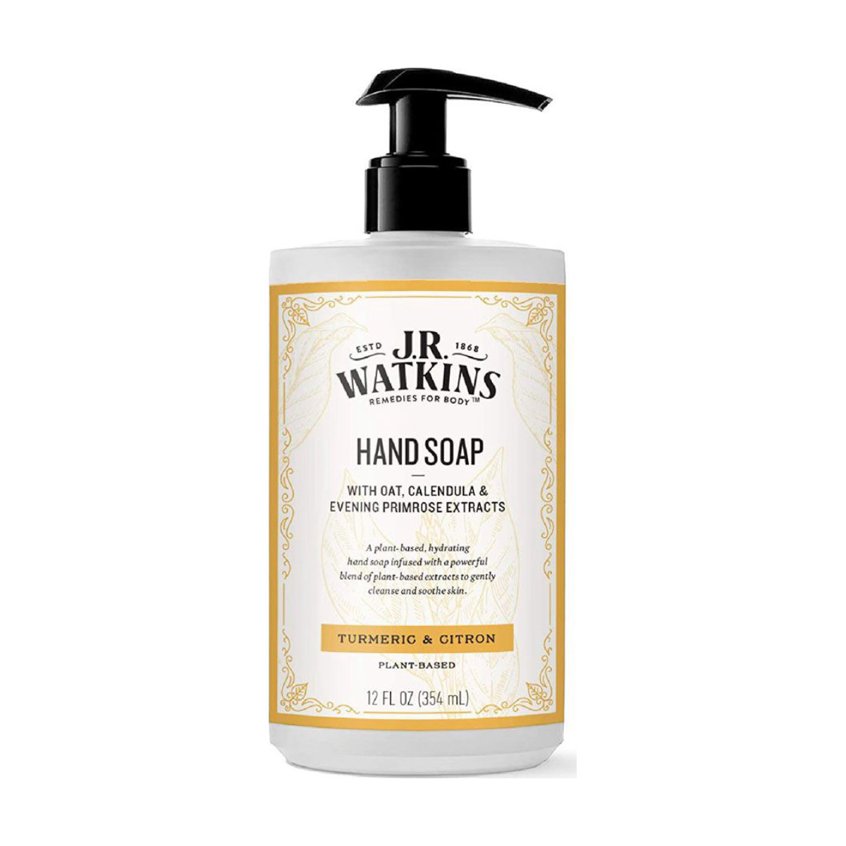 J.R. Watkins Tumeric & Citron Plant-Based Hand Soap