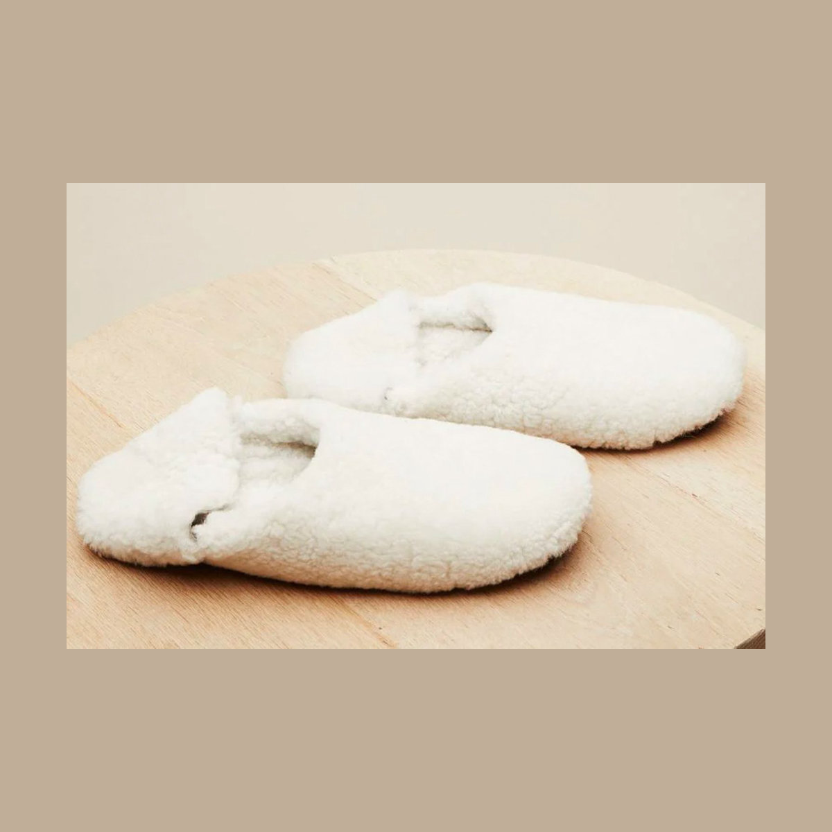 Jenni Kayne Shearling Moroccan Slipper