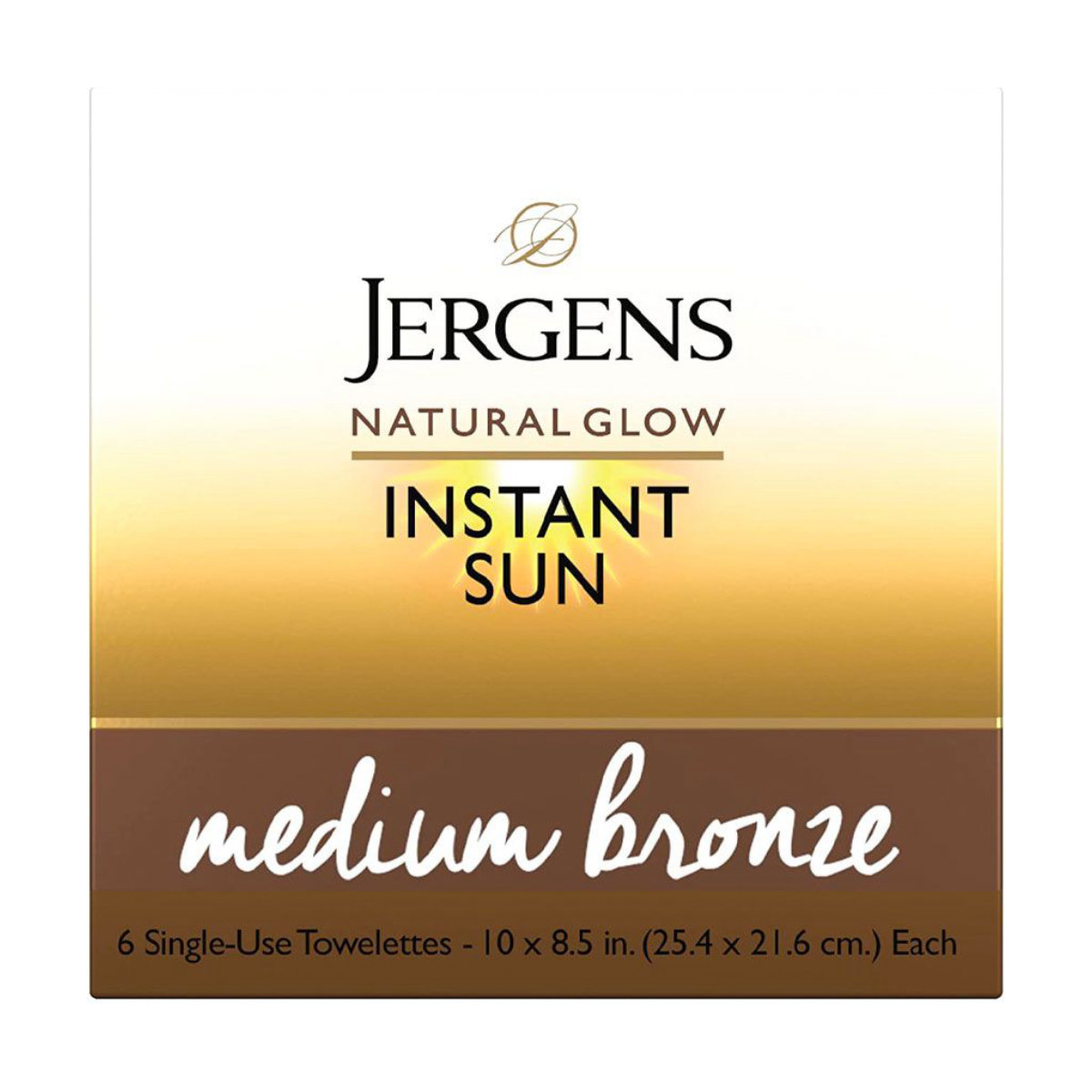 Jergens Instant Sun Tanning Towelettes