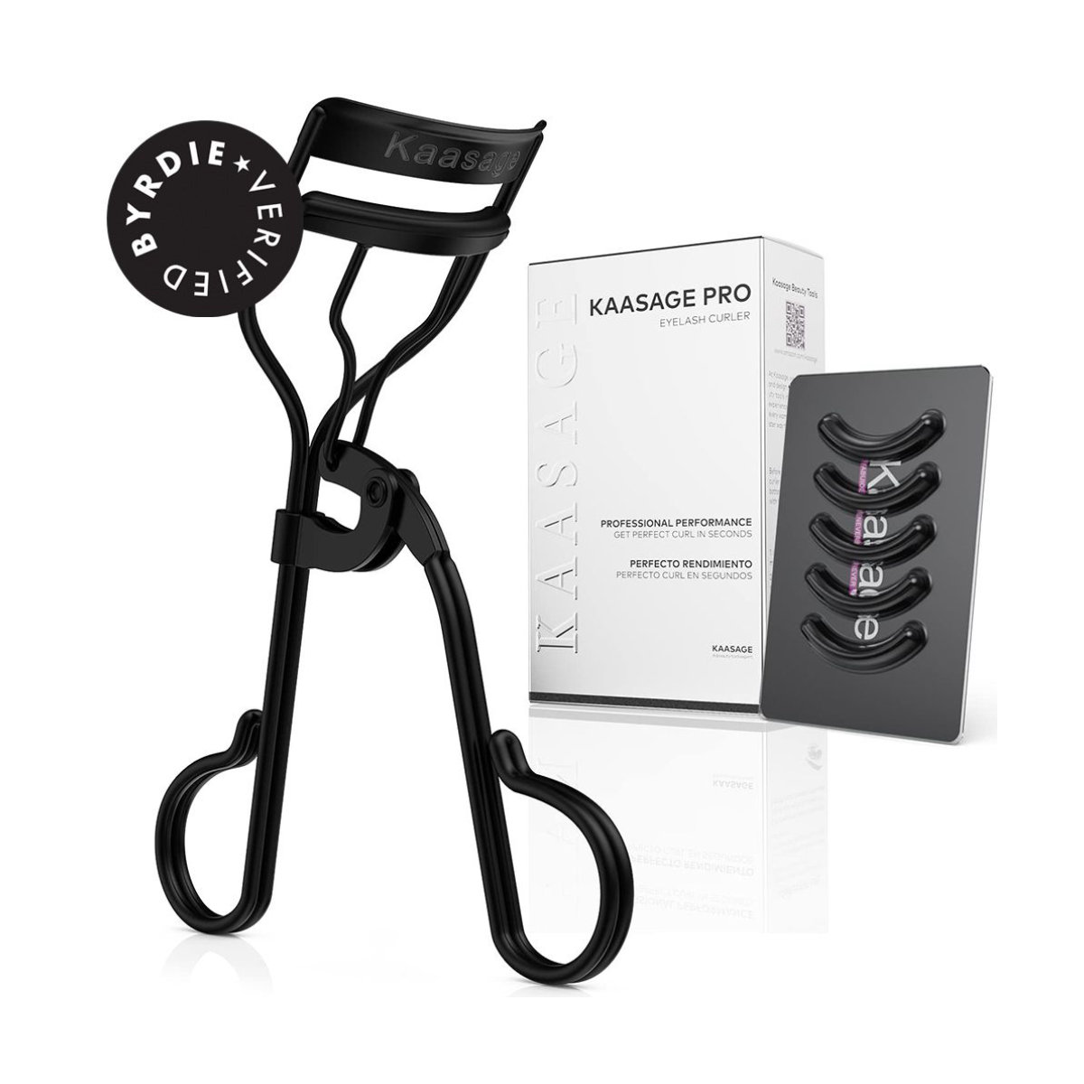 Kaasage Black Professional Lash Curler