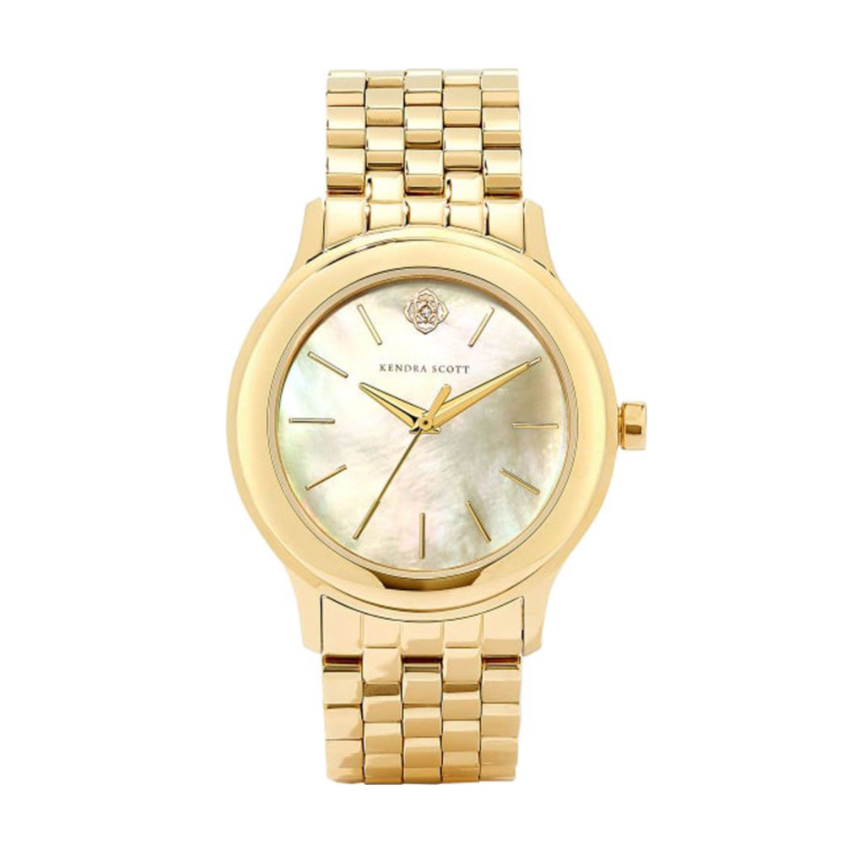 Kendra Scott Alex Gold Tone Stainless Steel 35mm Watch