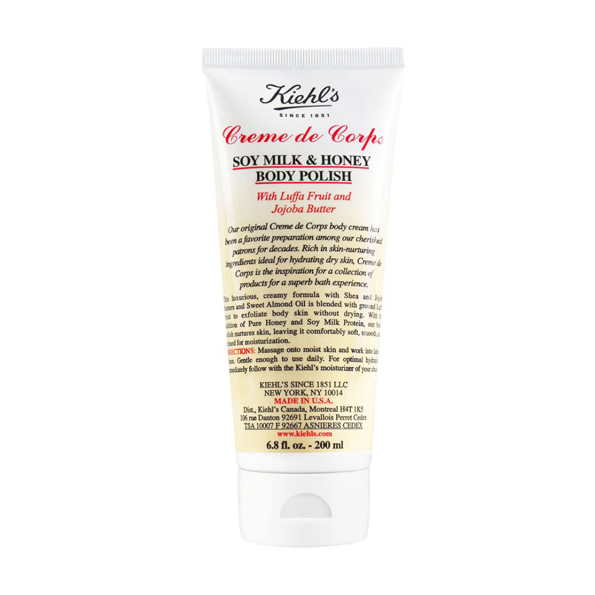 Kiehls Creme de Corps Soy Milk & Honey Body Polish