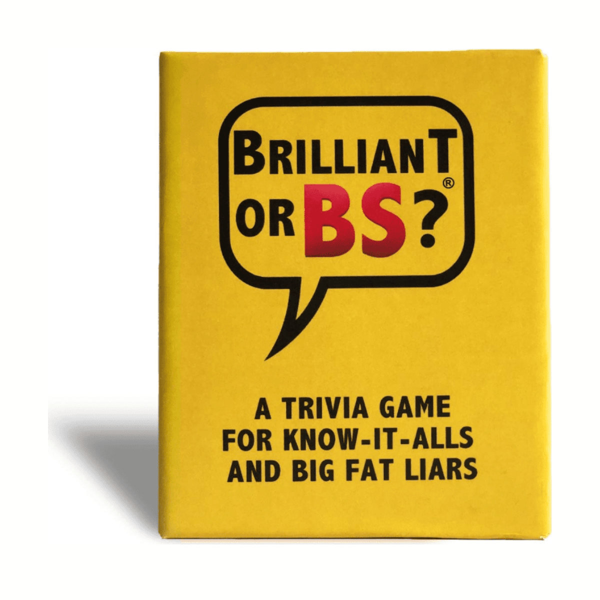 Kim for the Win Brilliant or BS Trivia Party Game for Know-It-Alls and Big Fat Liars