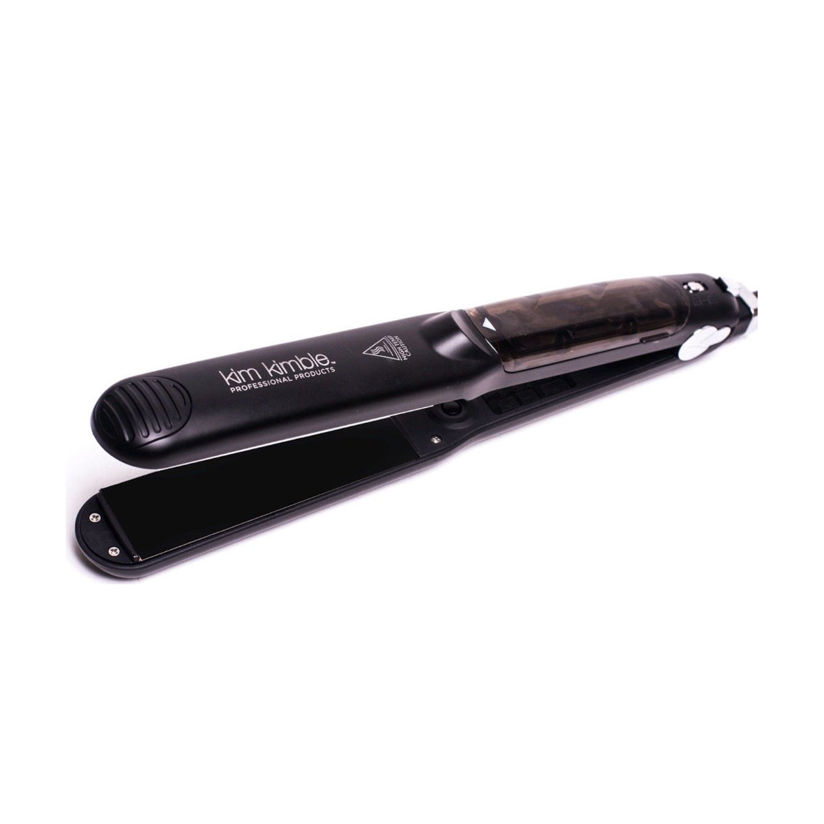 Kim Kimble Vapor Infusion Iron with Silk Argan Oil Shine Beauty Treatment