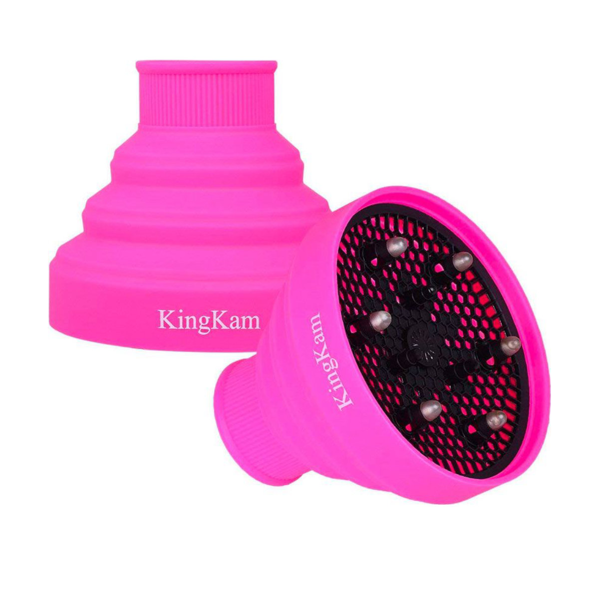 KingKam Collapsible Silicone Hair Dryer Diffuser