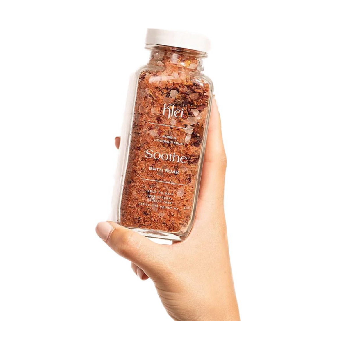 Klei Beauty Soothe Rose & Coconut Milk Herbal Bath Soak