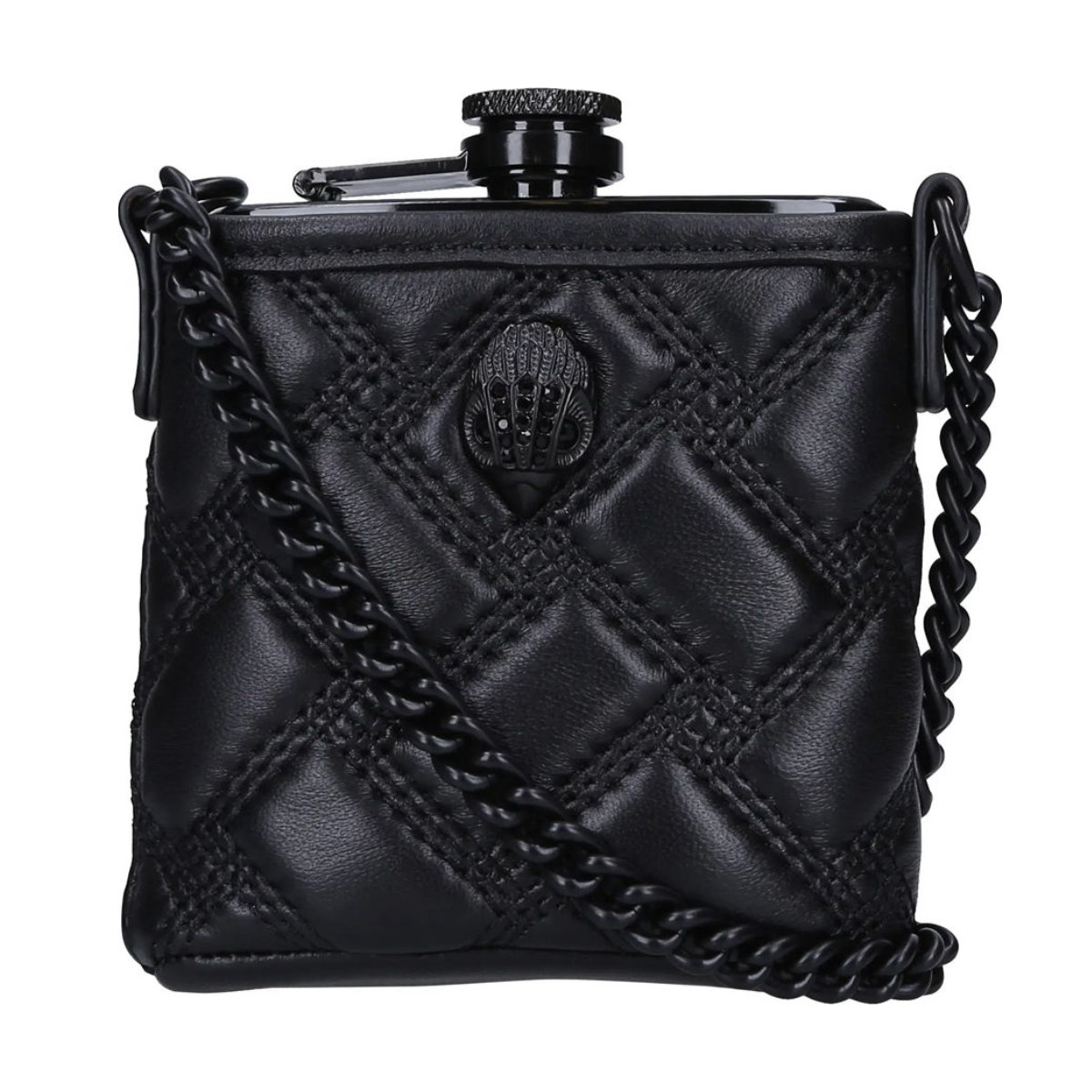 Kurt Geiger London Kensington Leather Flask