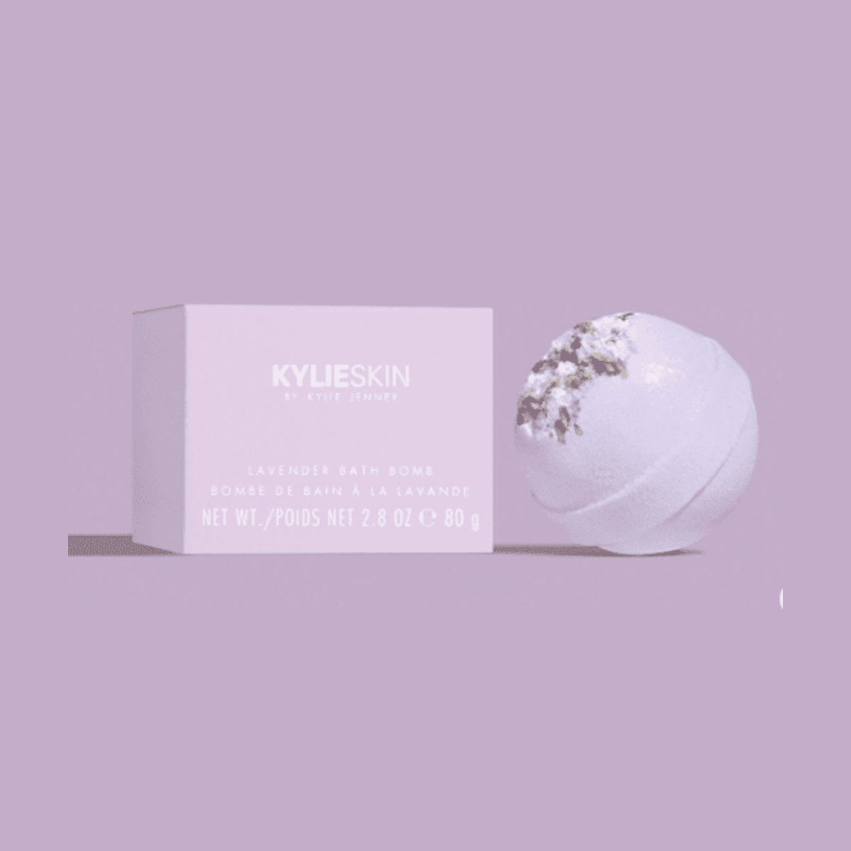 KylieSkin Lavender Bath Bomb