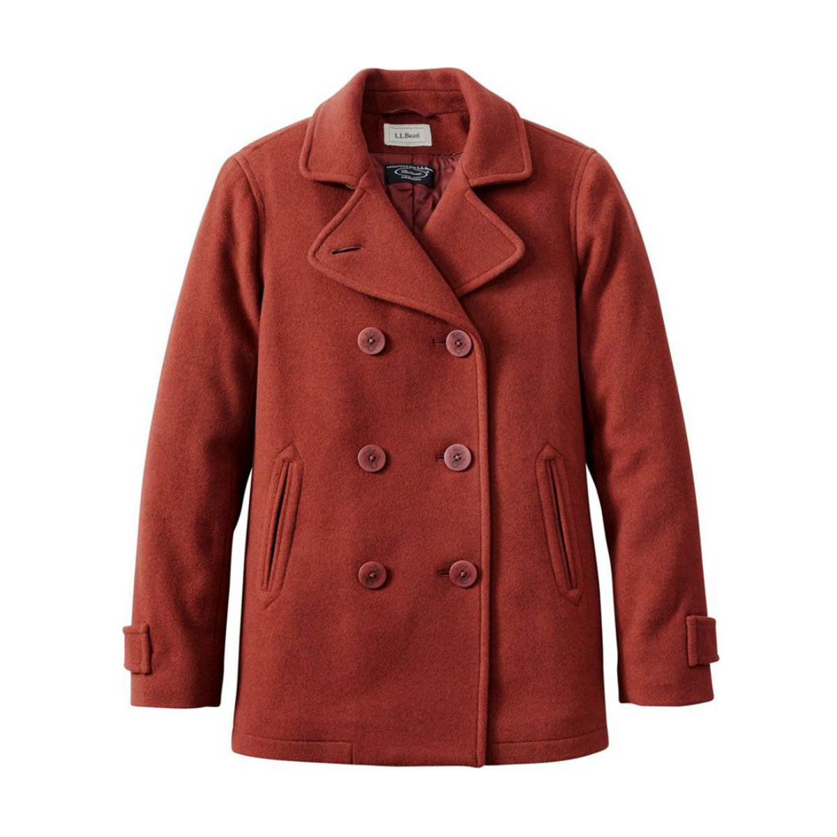 L.L.Bean Classic Lambswool Peacoat