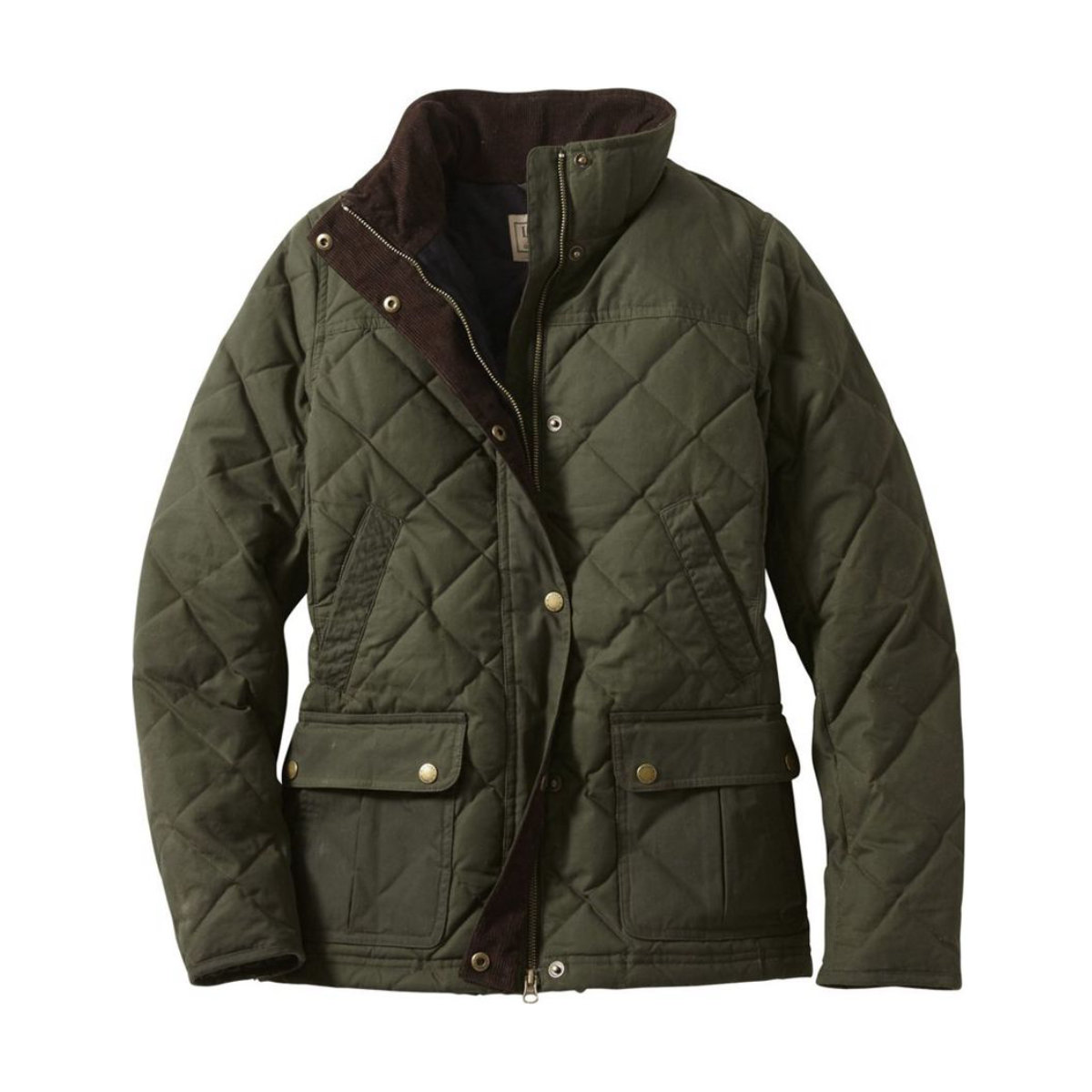 L.L.Bean Upcountry Waxed-Cotton Down Jacket