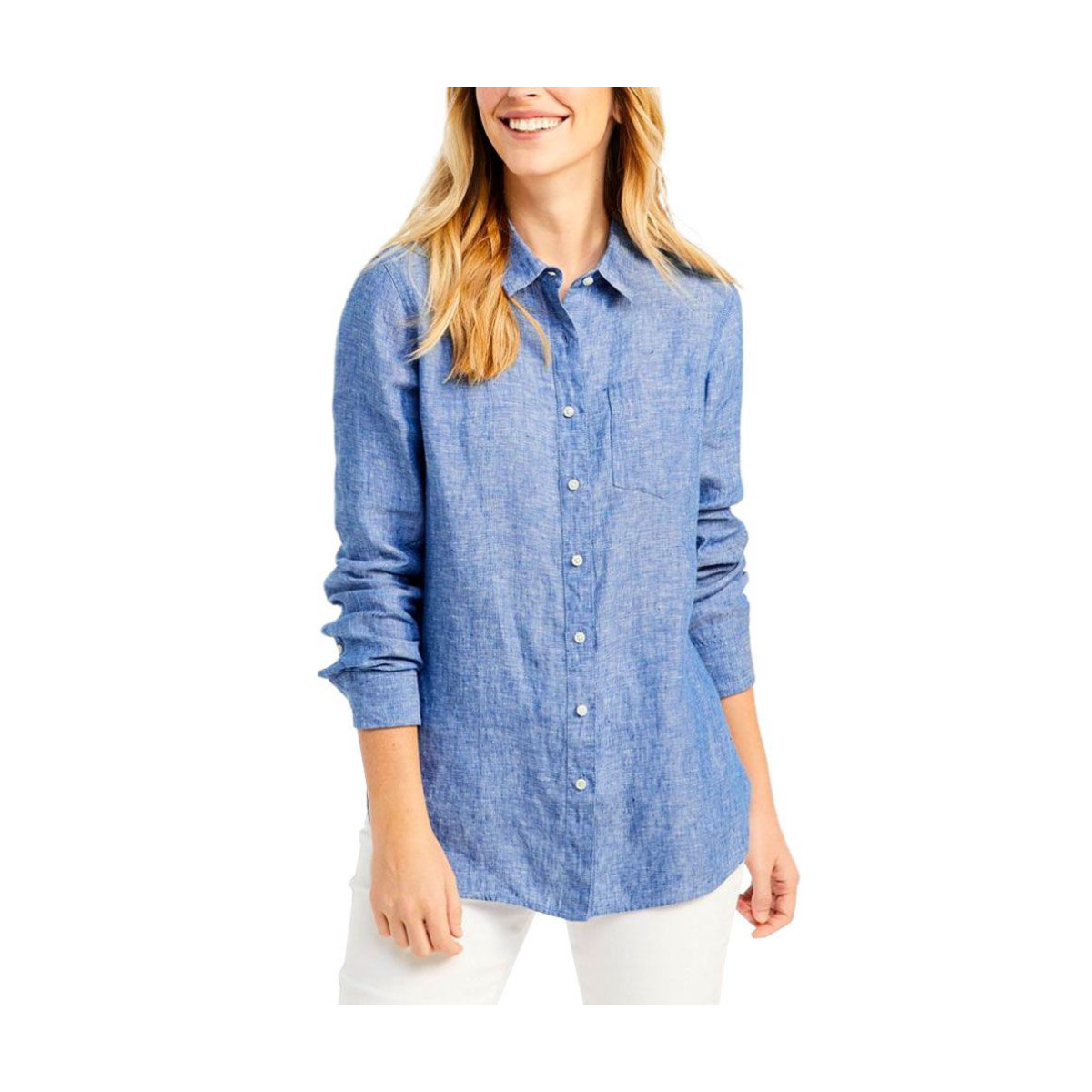 L.L. Bean Washable Linen Shirt