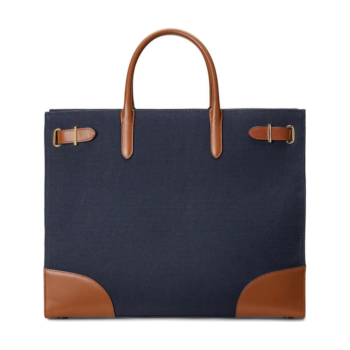 Lauren by Ralph Lauren Print Canvas Large Devyn Tote Bag