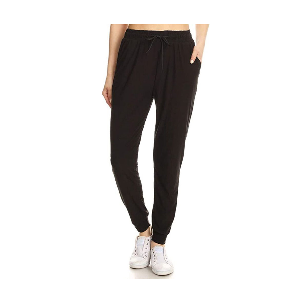 Leggings Depot Jogger Track Cuff Sweatpants