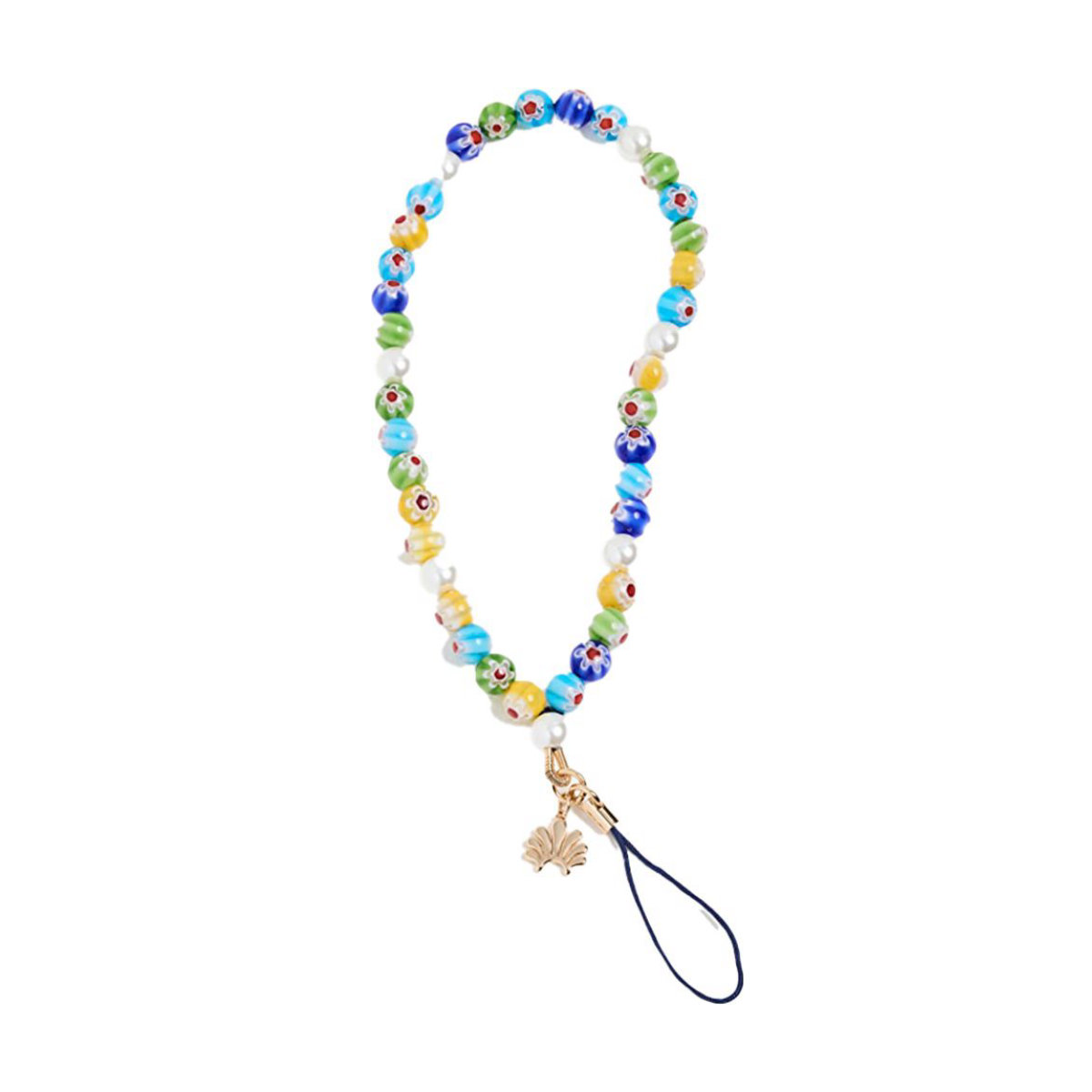 Lele Sadoughi Fiore Phone Chain Charm