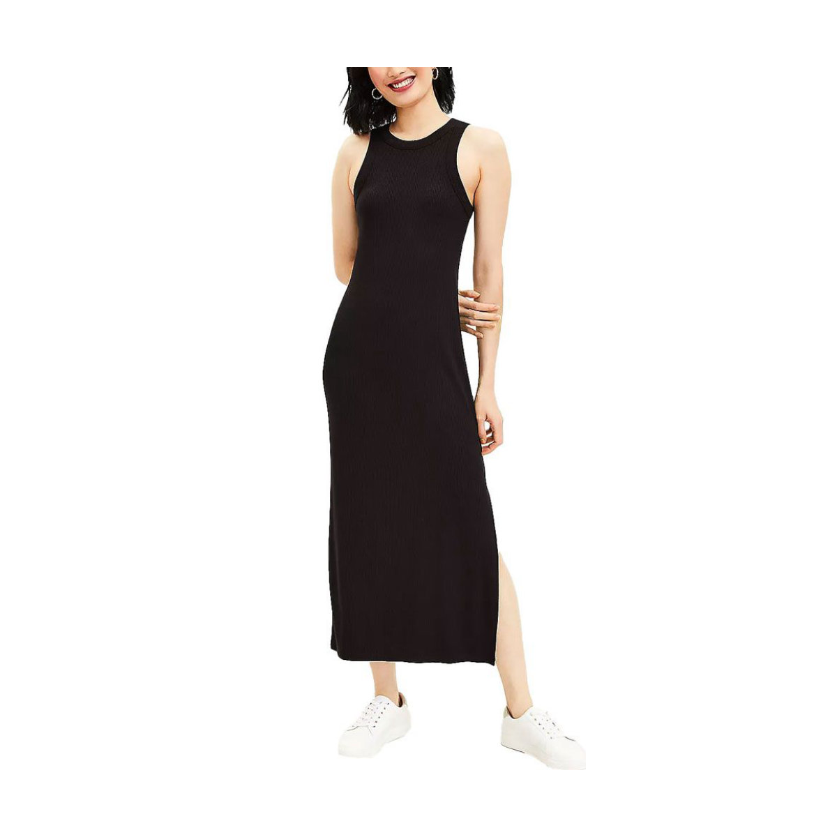 Loft Perfect Tank Midi Dress
