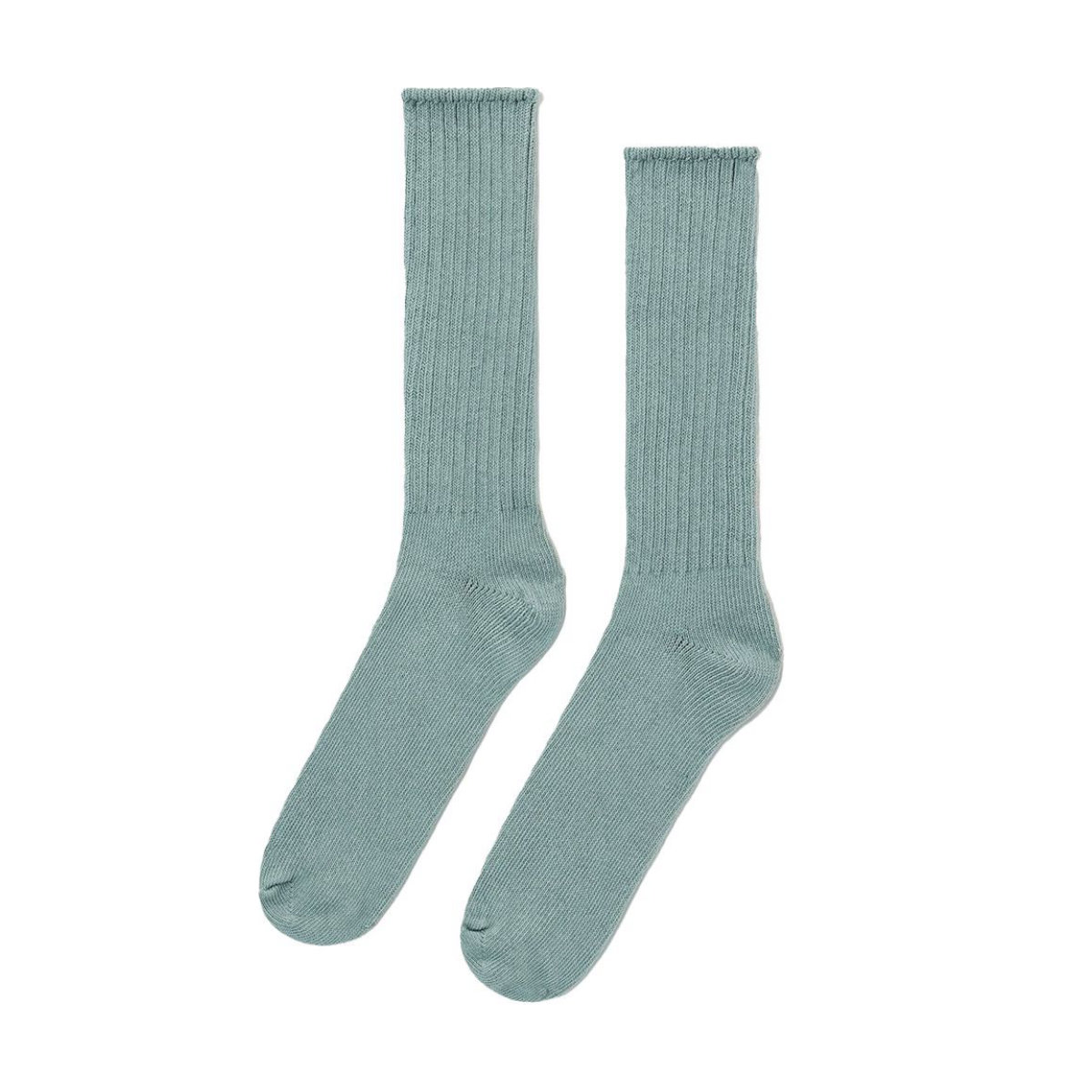 Los Angeles Apparel Flat Knit Rib Crew Sock