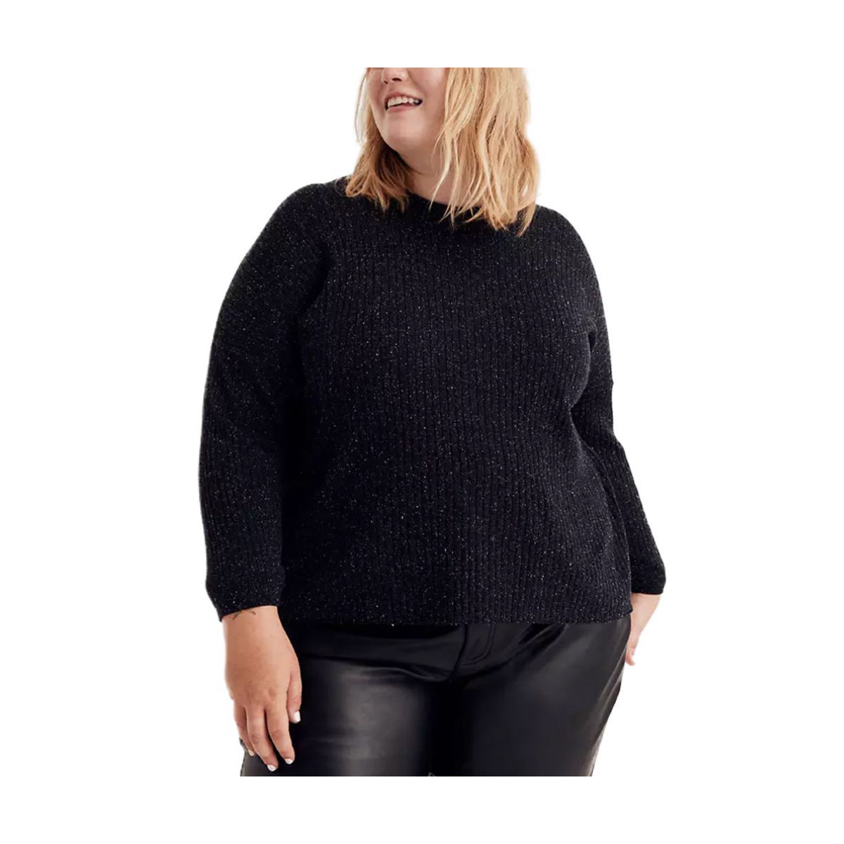 Madewell Donegal Lawson Crop Pullover Sweater