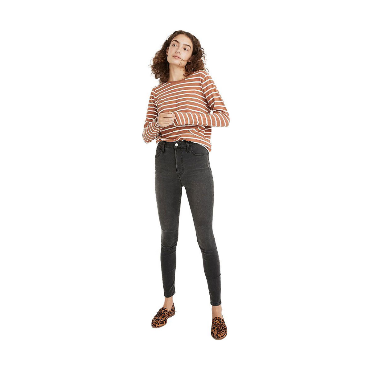 Madewell Petite 9-Inch Mid-Rise Roadtripper Supersoft Jeans