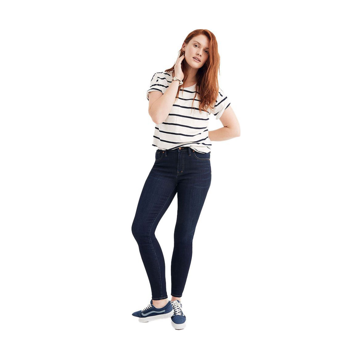 Madewell Petite 9-Inch Mid-Rise Skinny Jeans