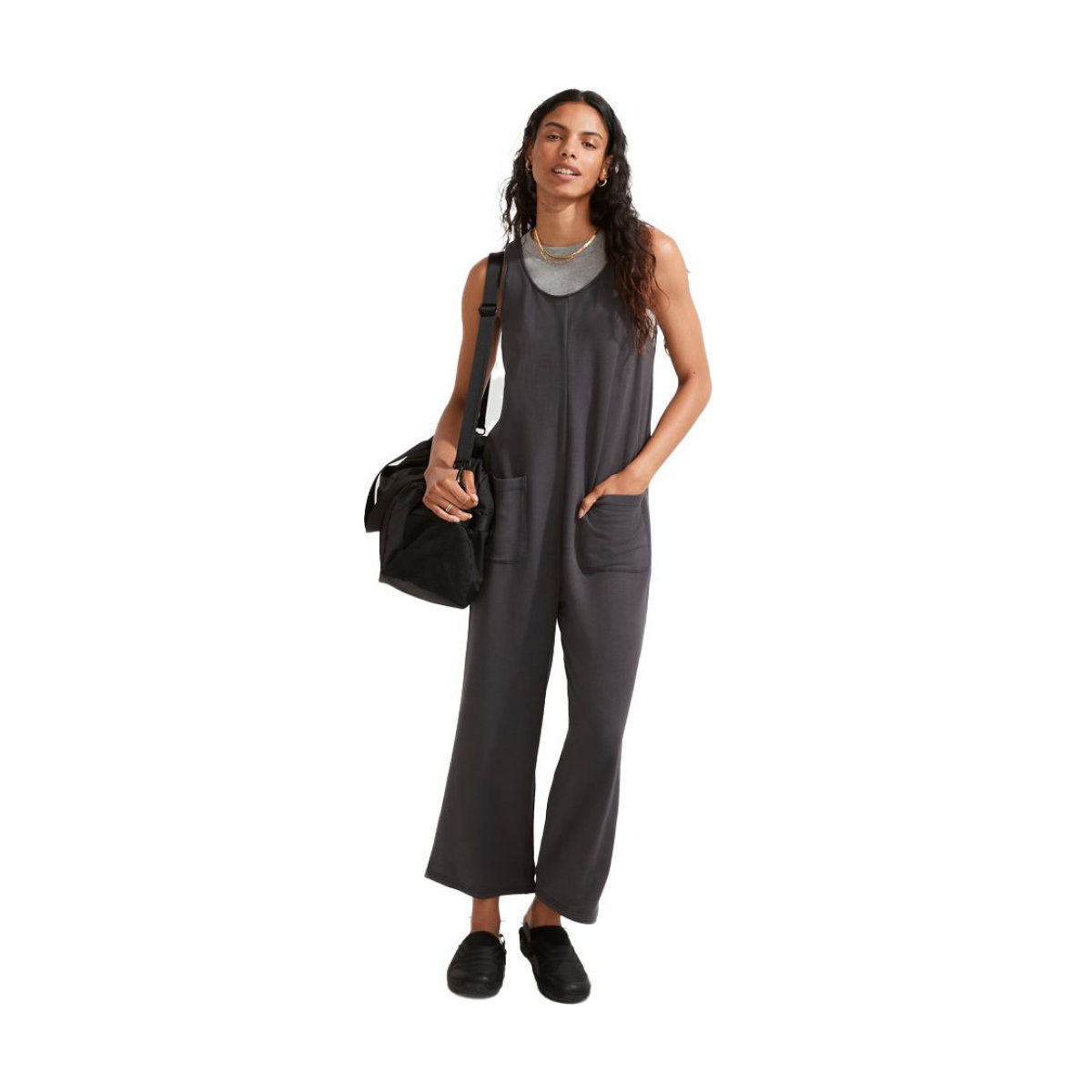 Madewell Superbrushed Pull-On Jumpsuit