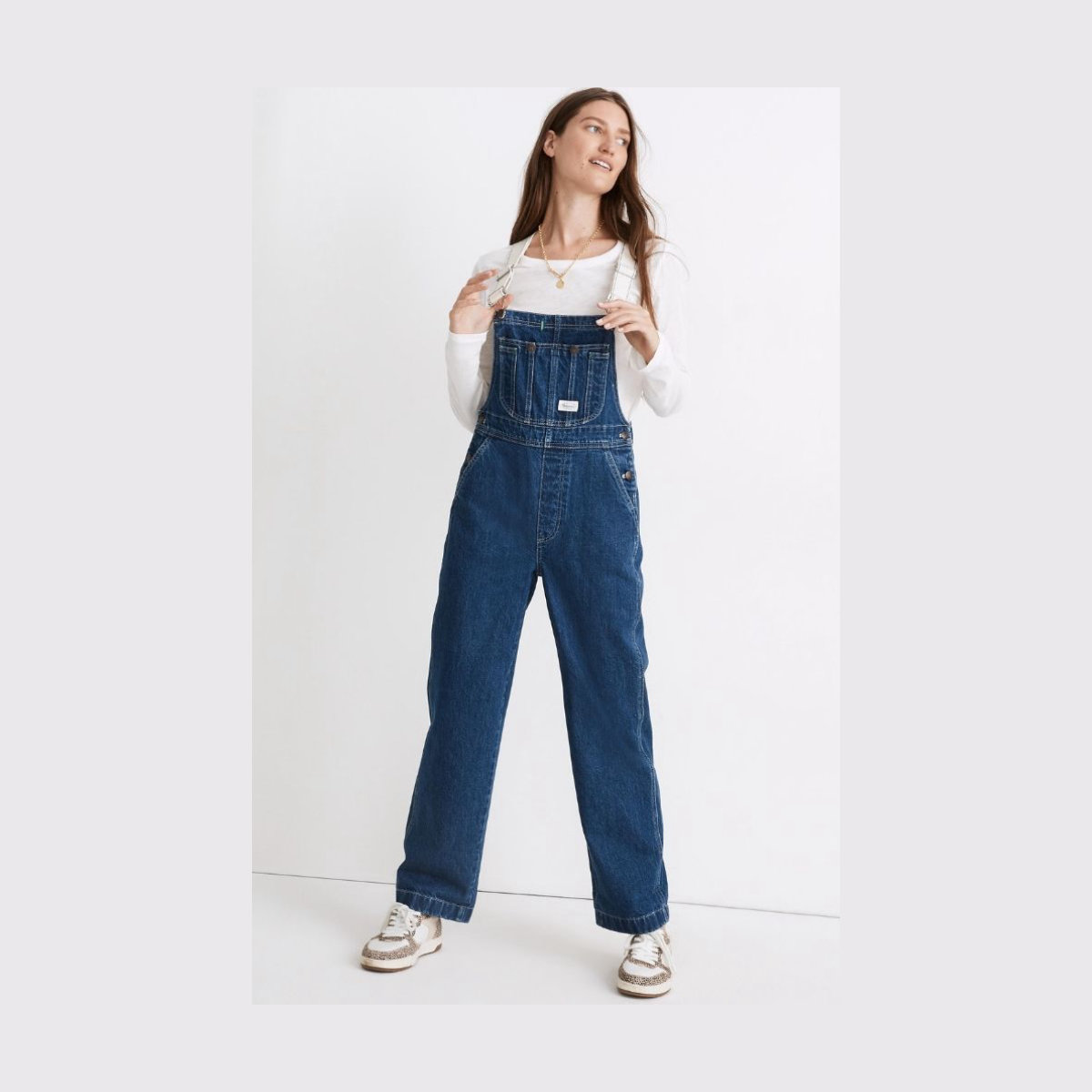 Madewell Workwear Collection Oversize Denim Overalls