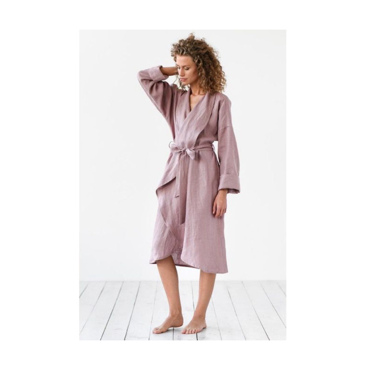 Magic Linen Soft Linen Bath Robe