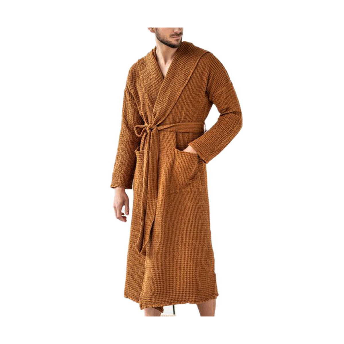 MagicLinen Waffle Bath Robe
