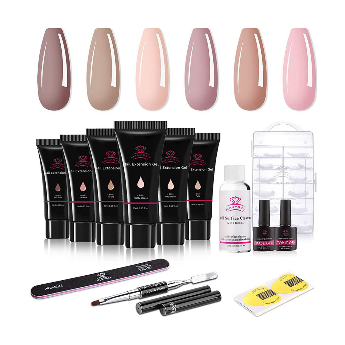 Makartt Poly Nail Gel Kit