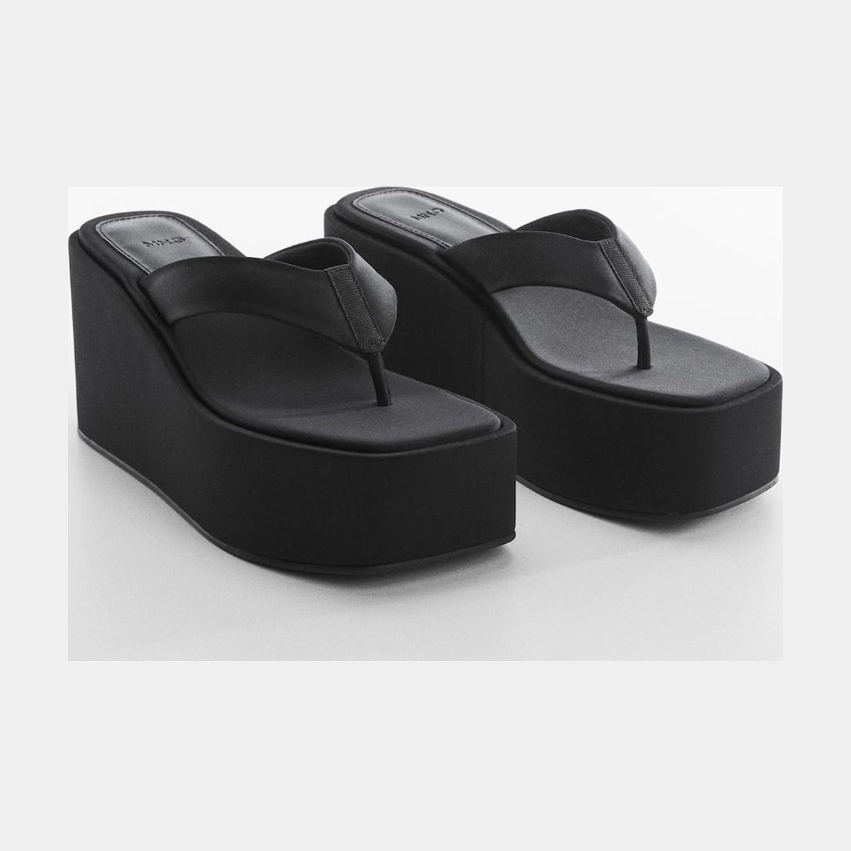 Mango Platform strap sandals