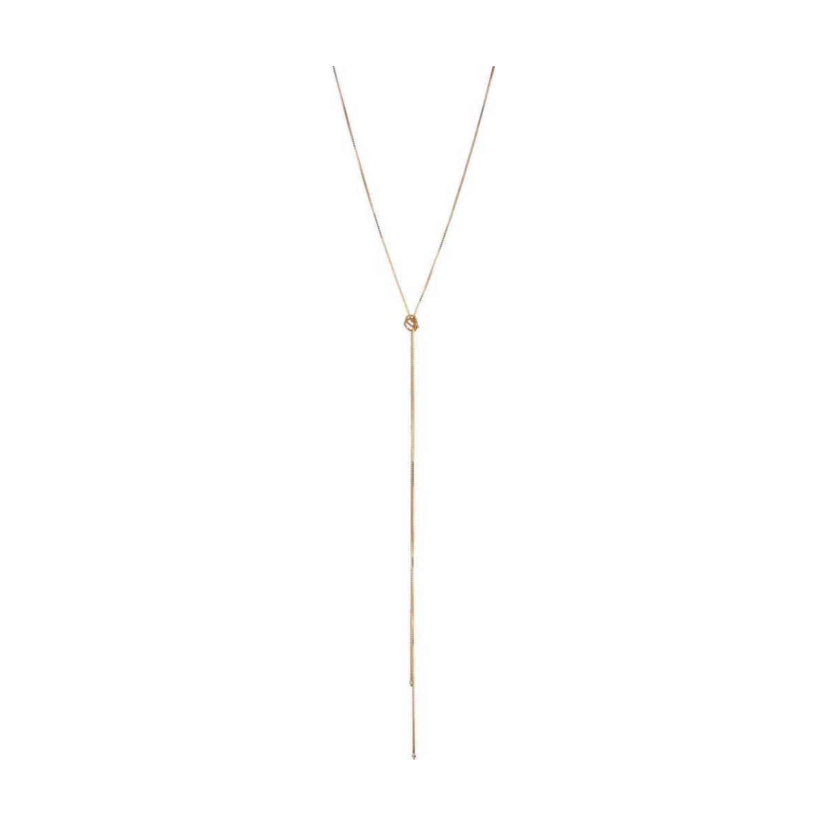 Mara Scalise Knotted Paris Chain Necklace