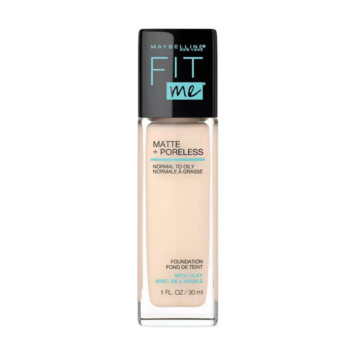 Maybelline Fit Me Matte + Poreless Foundation with Clay