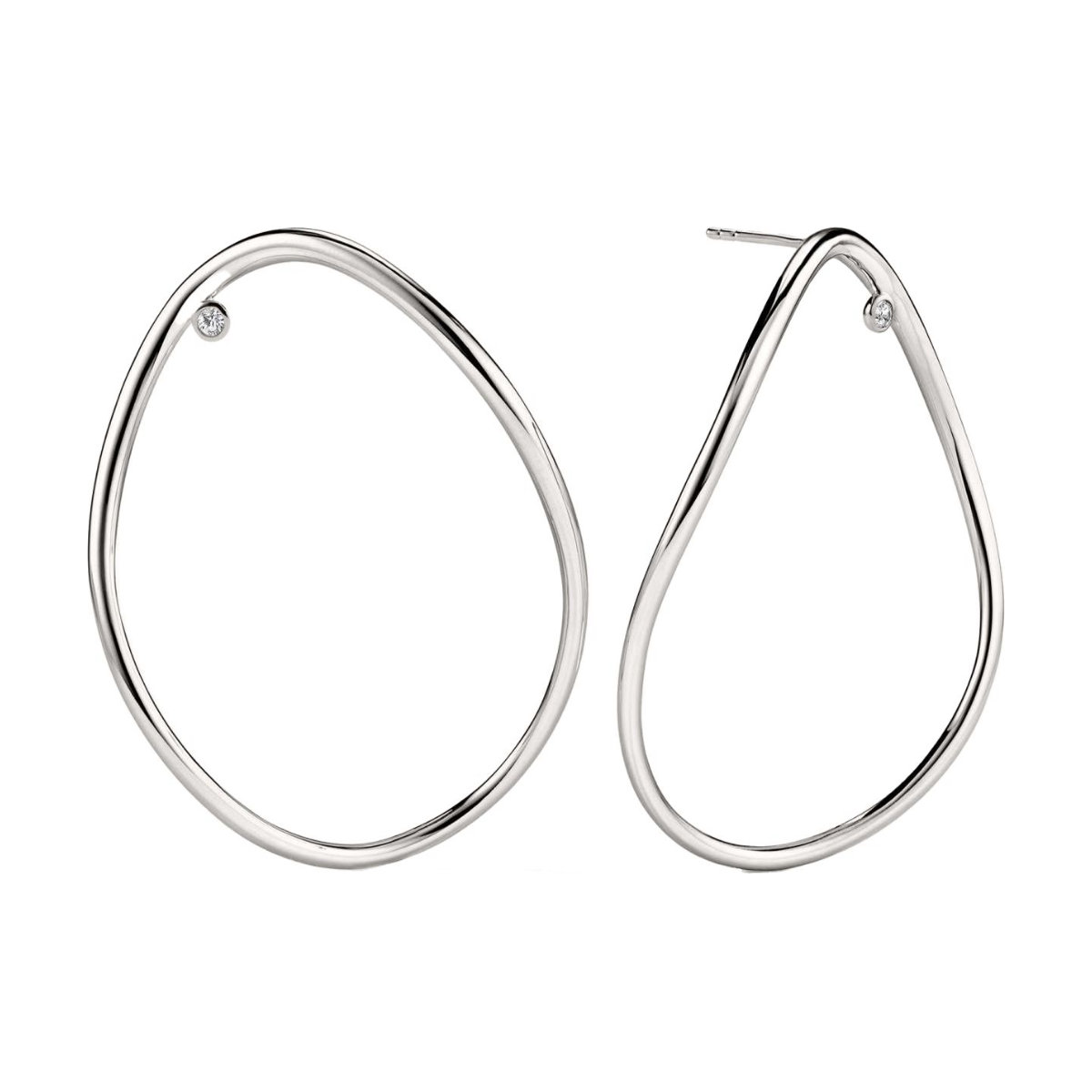 Mejuri Figure Oversized Hoops