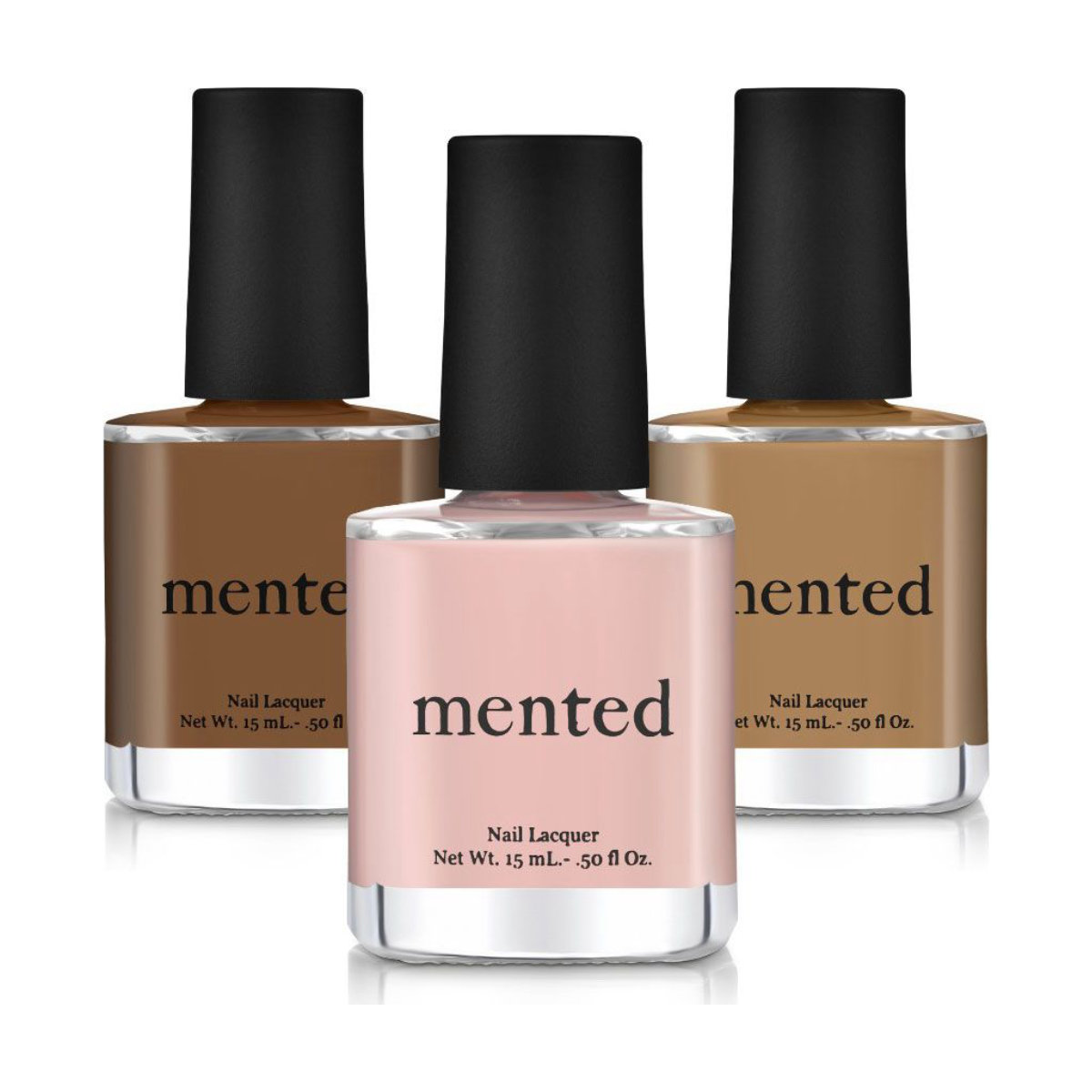 Mented Cosmetic Nude Nail Lacquer Collection