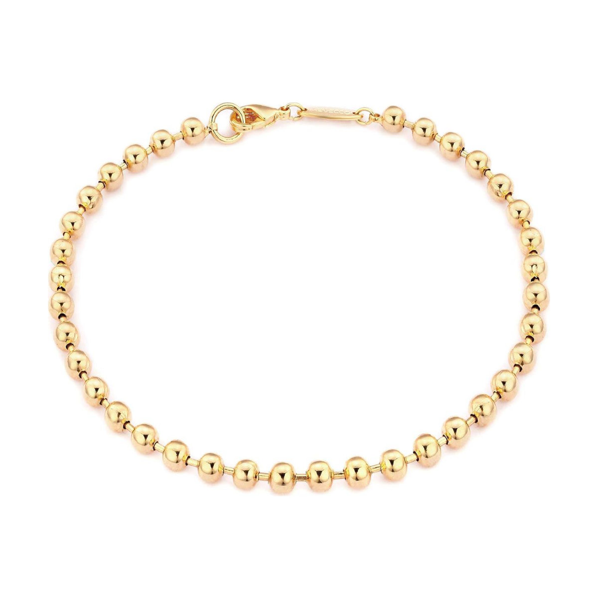 MEVECCO Gold Beaded Bracelet