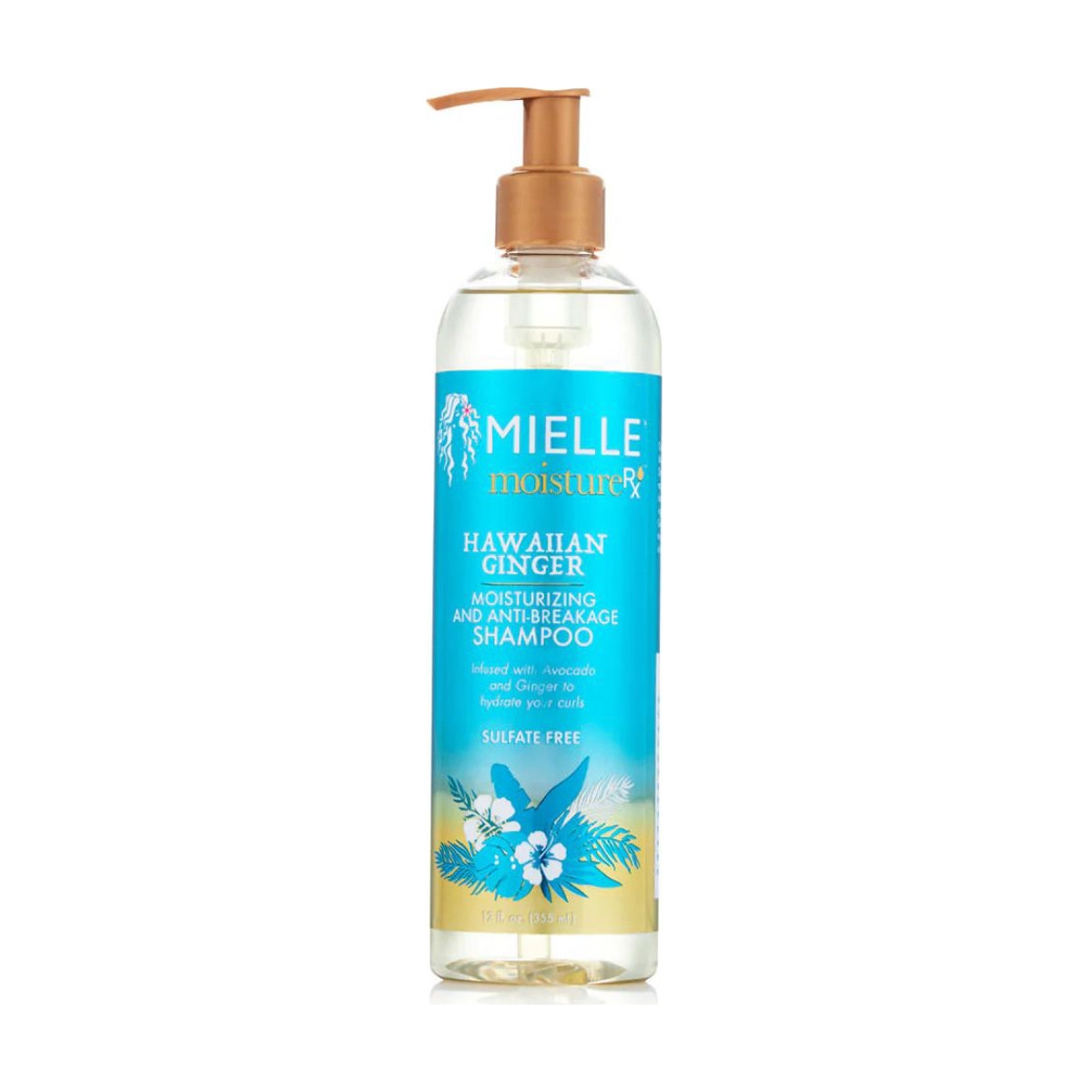 Mielle Organics Moisture RX Hawaiian Ginger Moisturizing & Anti-Breakage Shampoo