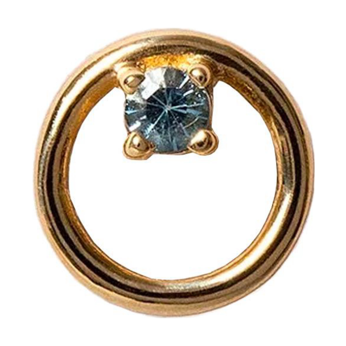 Mociun Full Moon Stud Earring Single