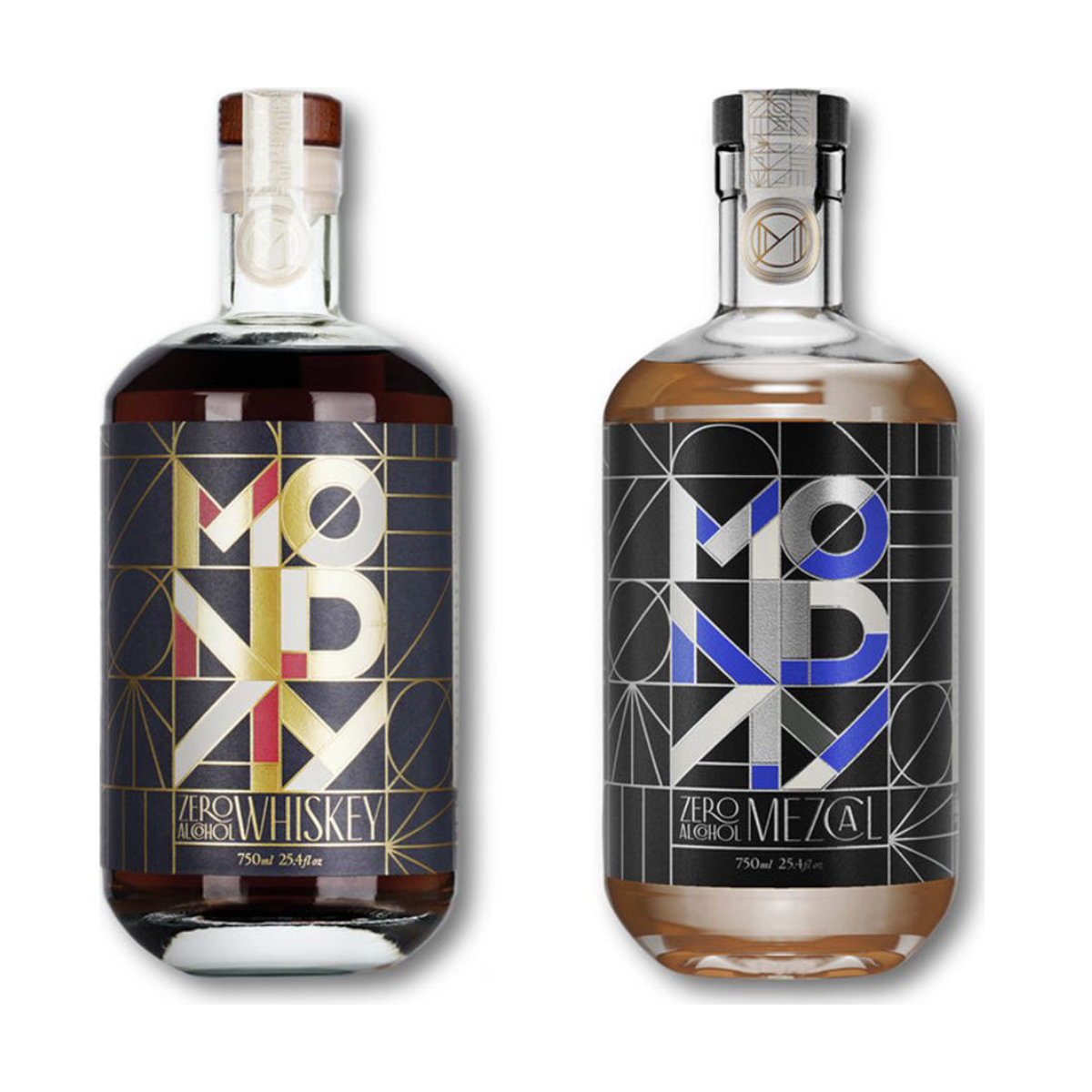 Monday Non-Alcoholic Whiskey & Mezcal Duo