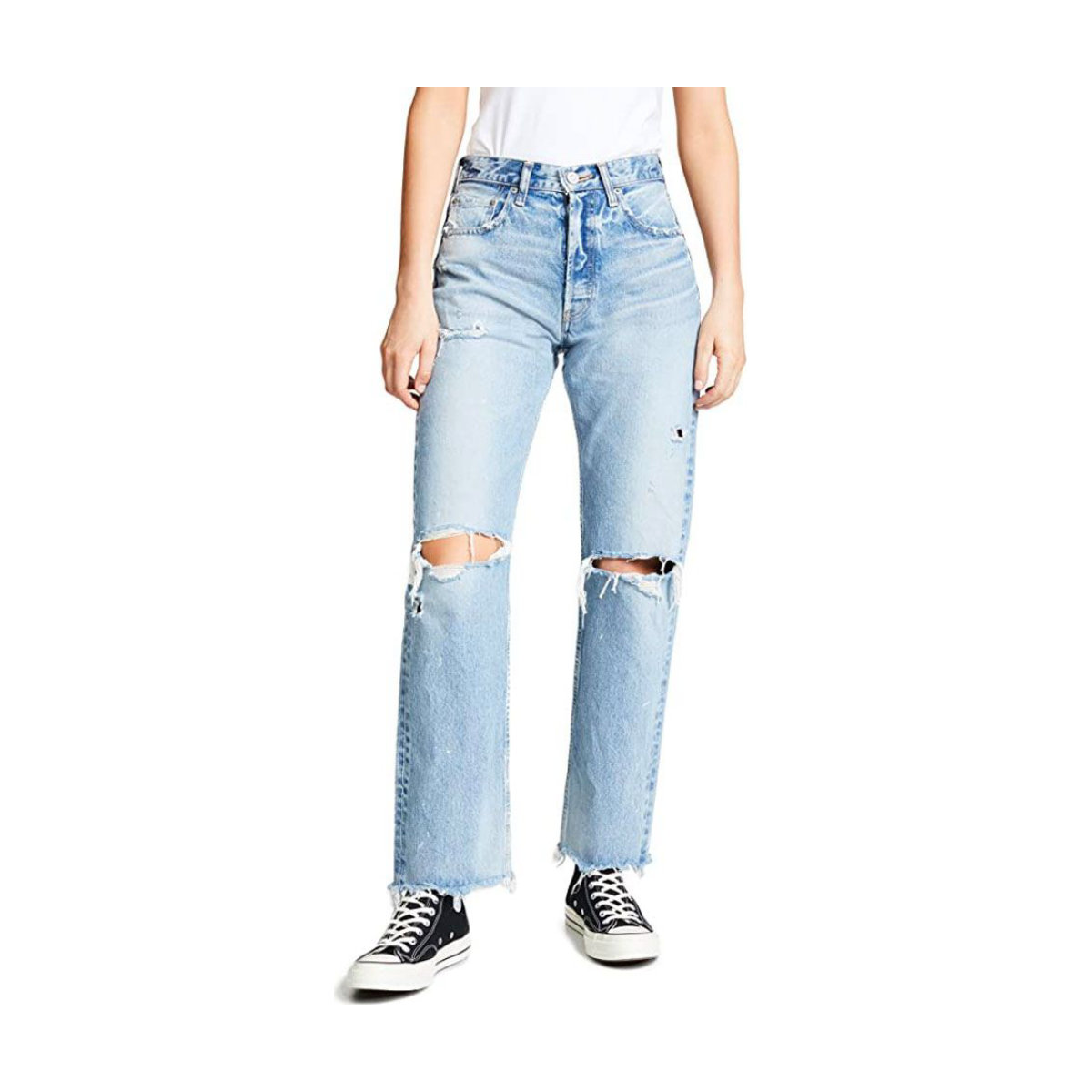 Moussy Vintage MV Odessa Wide Straight Jeans