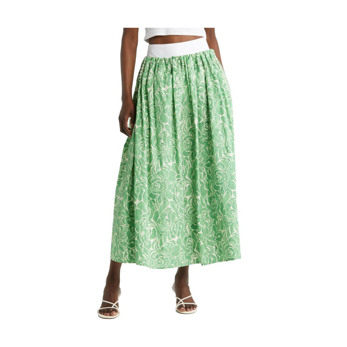 Nackiyè Almost Kelly Cotton Maxi Skirt