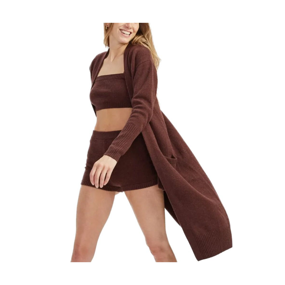 Nadaam Cashmere Duster Cardigan
