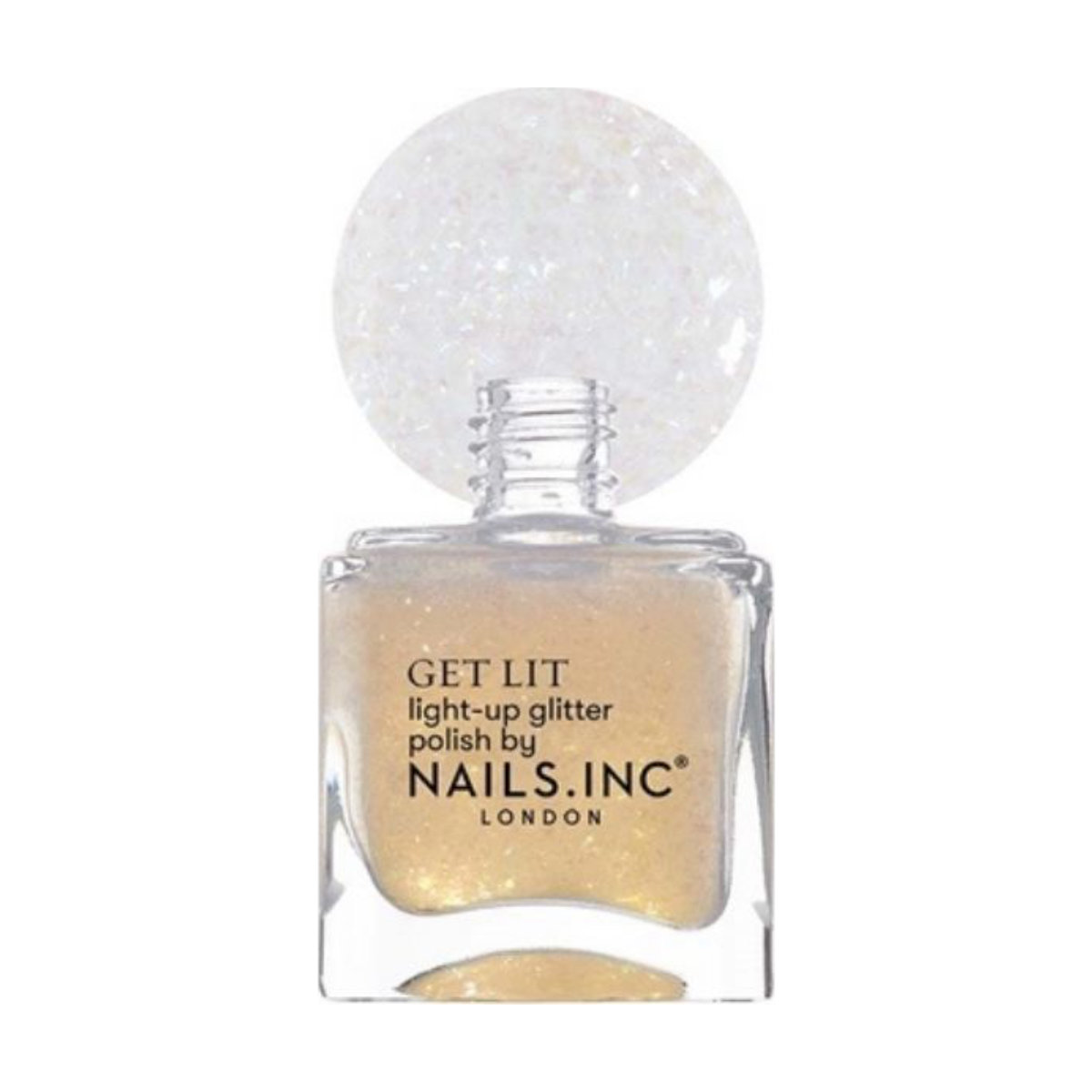 Nails Inc. Be Merry and Bright Light-Up Glitter Nail Topper