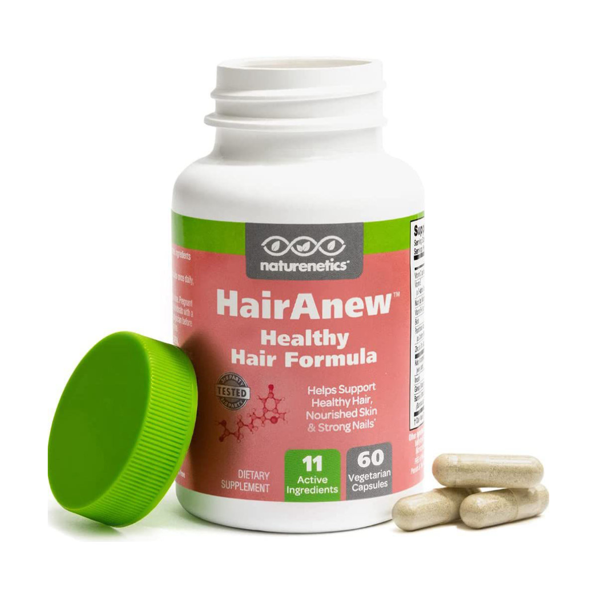 Naturenetics HairAnew Hair Skin and Nails Vitamins