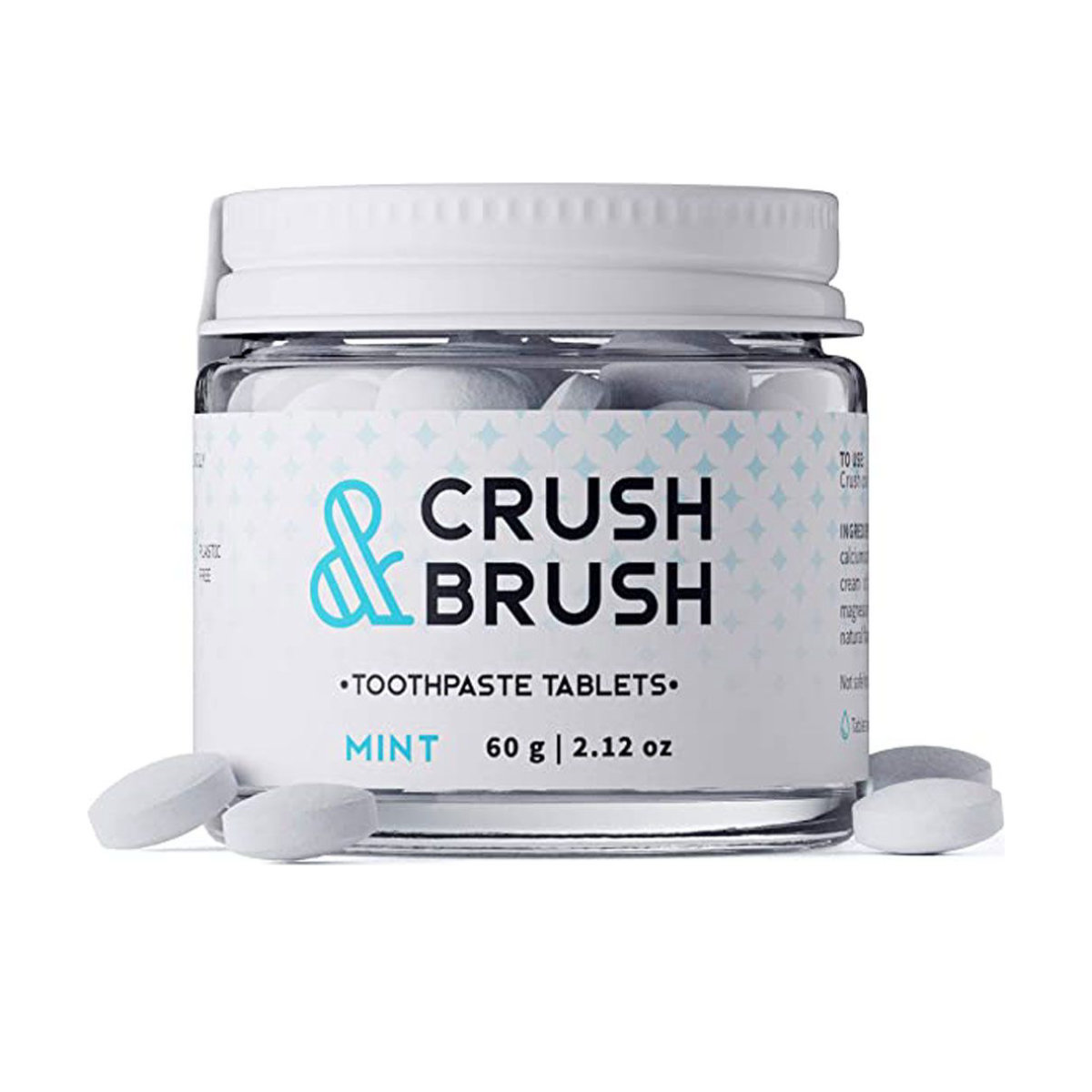 Nelson Naturals Crush & Brush Toothpaste Tablets