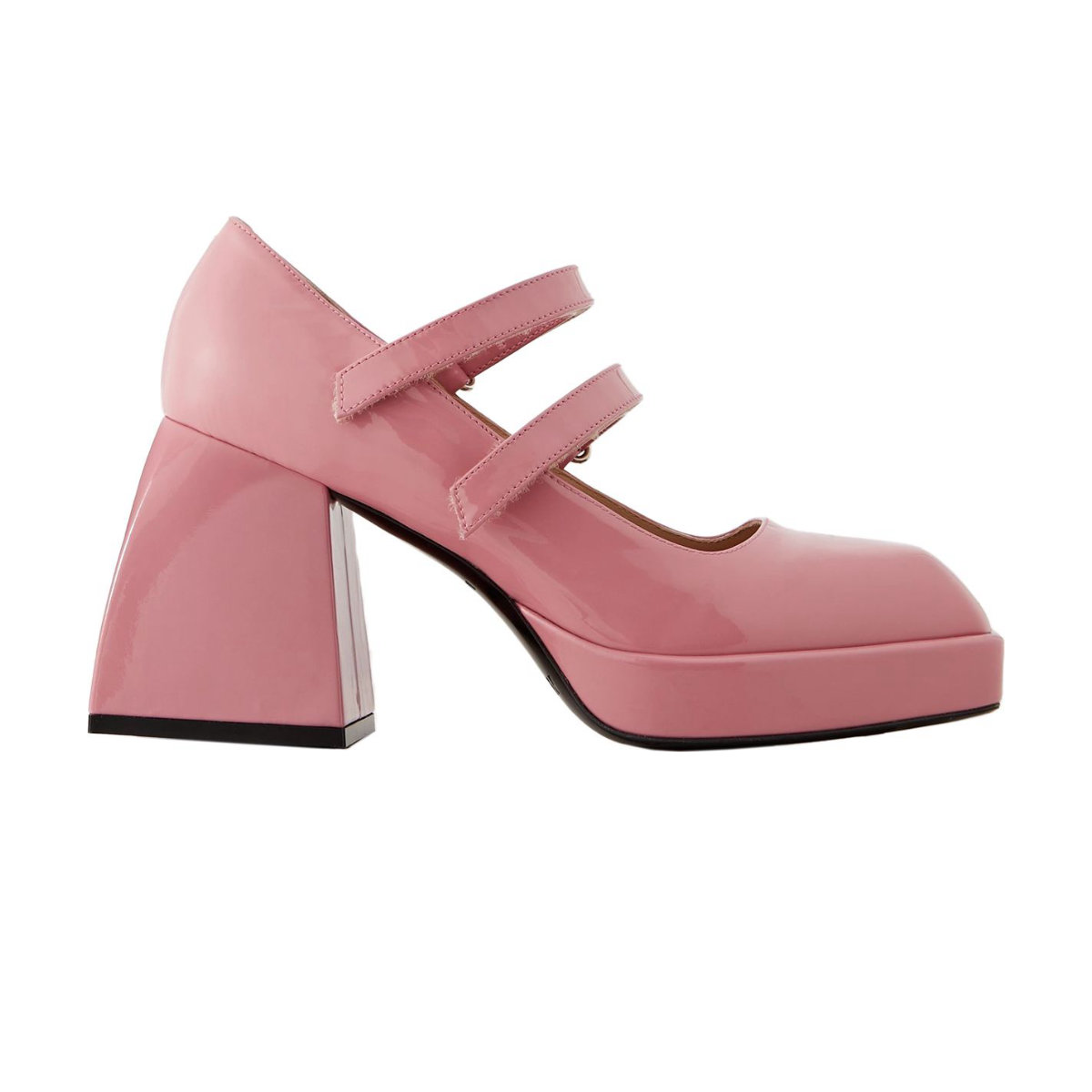 Nodaleto Bulla Babies Patent-Leather Platform Mary Jane Pumps