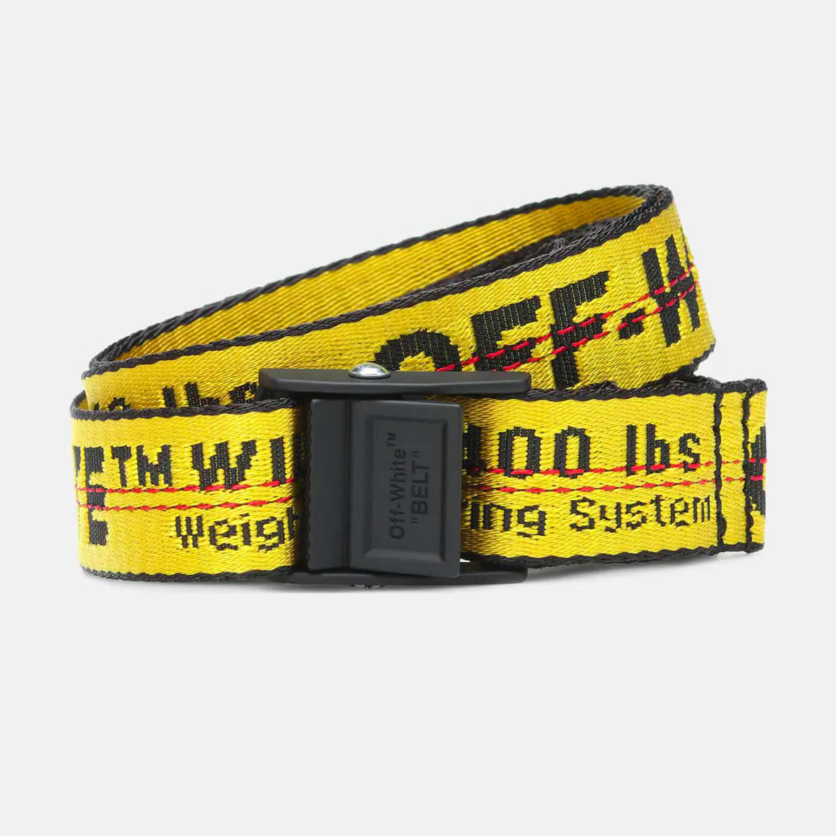 Off-White Mini Industrial Web Logo Belt