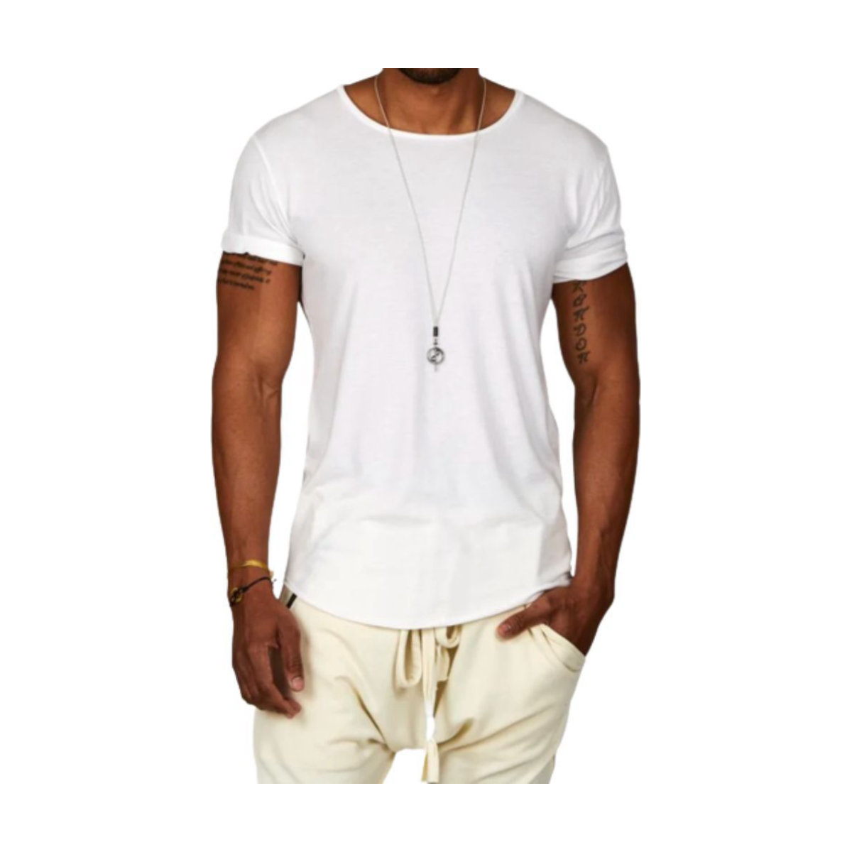 One Golden Thread Classic Crew Neck Tree Shirt