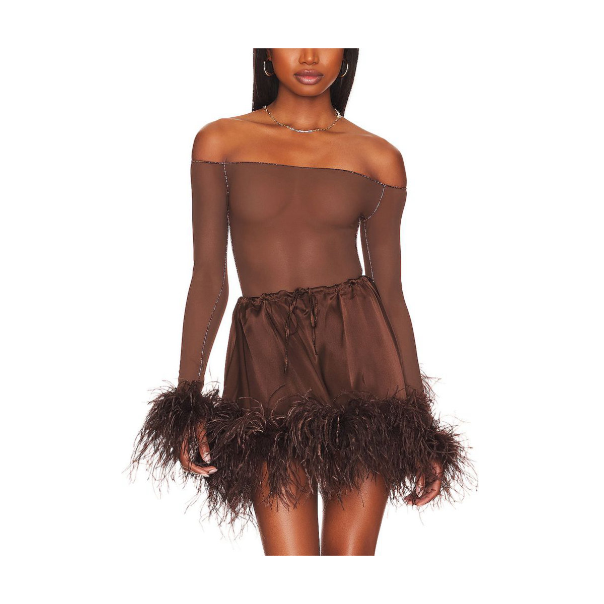 Oseree Plumage Bodysuit